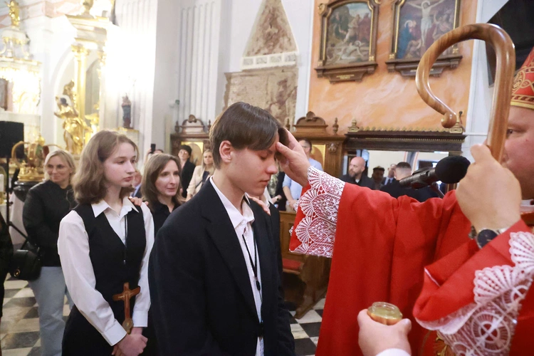 Bierzmowanie u Mateusza w Mielcu