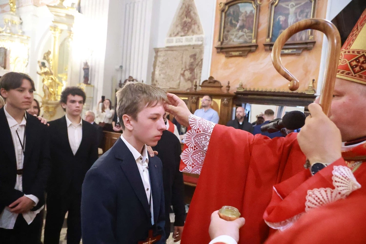 Bierzmowanie u Mateusza w Mielcu