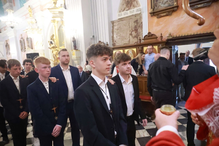 Bierzmowanie u Mateusza w Mielcu