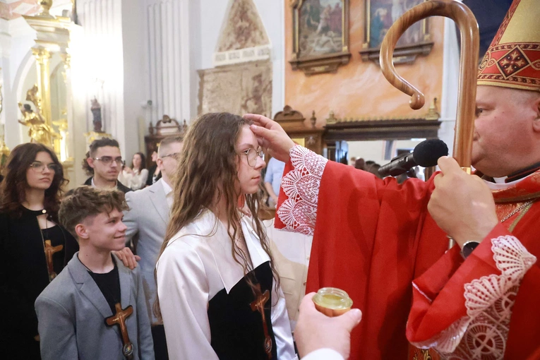 Bierzmowanie u Mateusza w Mielcu