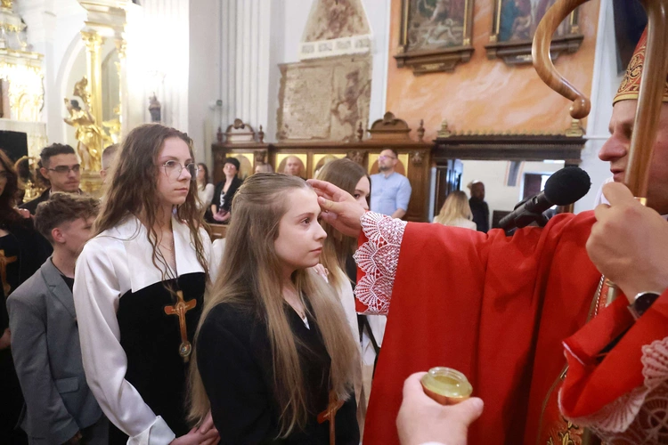 Bierzmowanie u Mateusza w Mielcu