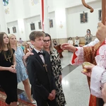 Bierzmowanie w Trzcianie koło Mielca