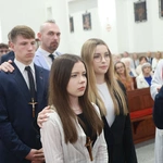 Bierzmowanie w Trzcianie koło Mielca