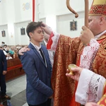 Bierzmowanie w Trzcianie koło Mielca