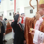 Bierzmowanie w Trzcianie koło Mielca