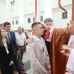 Bierzmowanie w Trzcianie koło Mielca