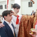 Bierzmowanie w Trzcianie koło Mielca