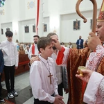 Bierzmowanie w Trzcianie koło Mielca