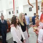 Bierzmowanie w Trzcianie koło Mielca