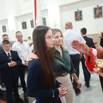Bierzmowanie w Trzcianie koło Mielca