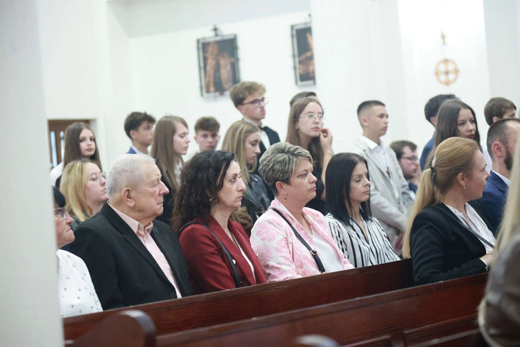Bierzmowanie w Trzcianie koło Mielca