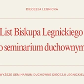 List biskupa legnickiego o seminarium duchownym