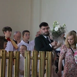 Nowy Dwór Mazowiecki. Poświęcenie witraża i wprowadzenie relikwii błogosławionej rodziny Ulmów