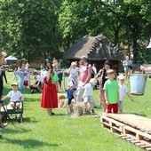 Dużym zainteresowaniem cieszył się wiejski szlak zręcznościowy.