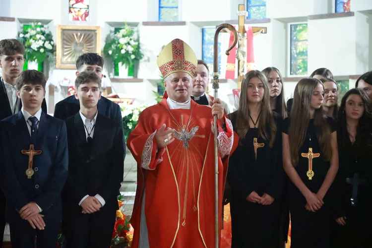 Bierzmowanie w Tęgoborzy