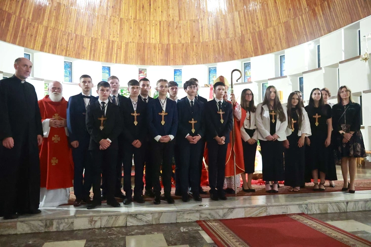 Bierzmowanie w Tęgoborzy