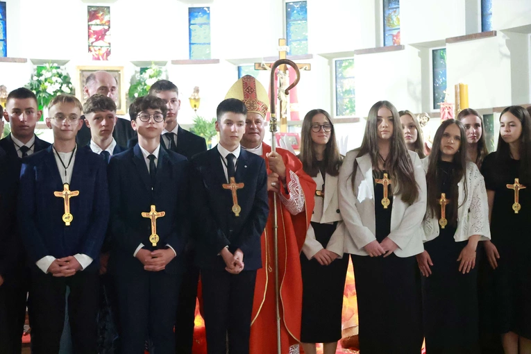 Bierzmowanie w Tęgoborzy