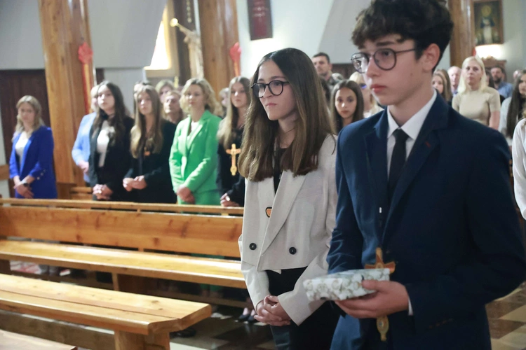 Bierzmowanie w Tęgoborzy