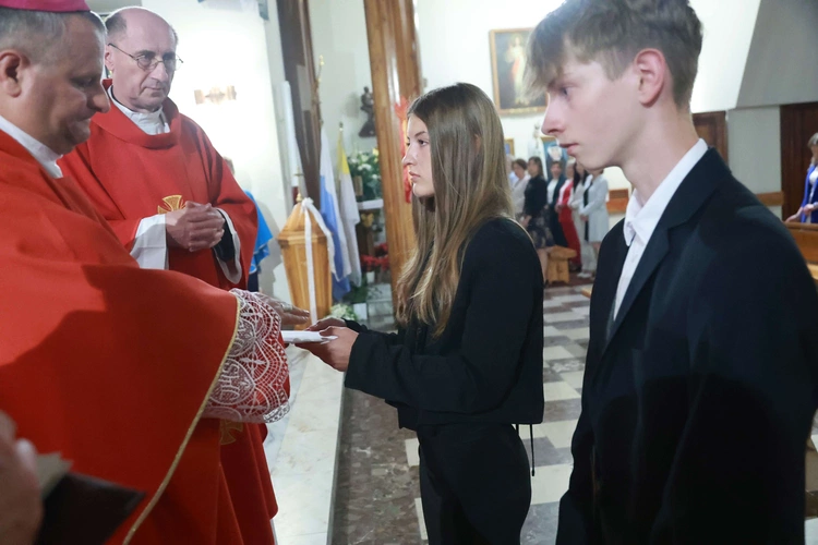 Bierzmowanie w Tęgoborzy