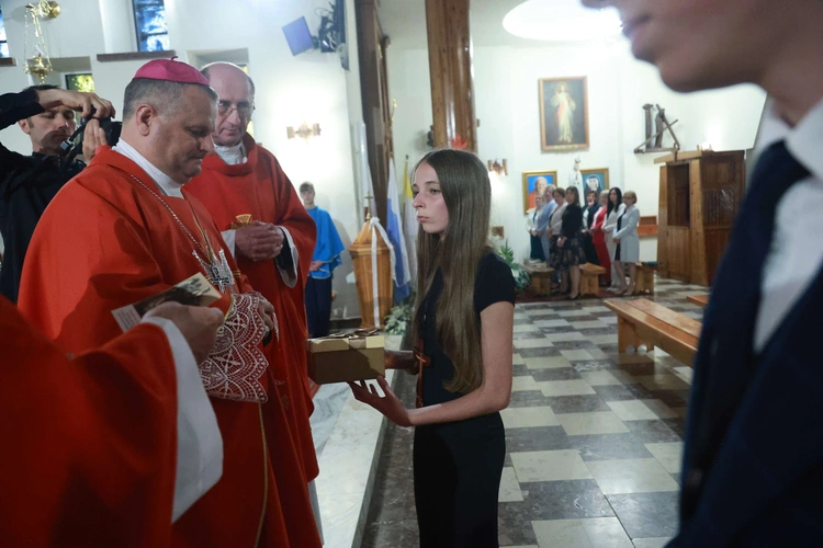 Bierzmowanie w Tęgoborzy