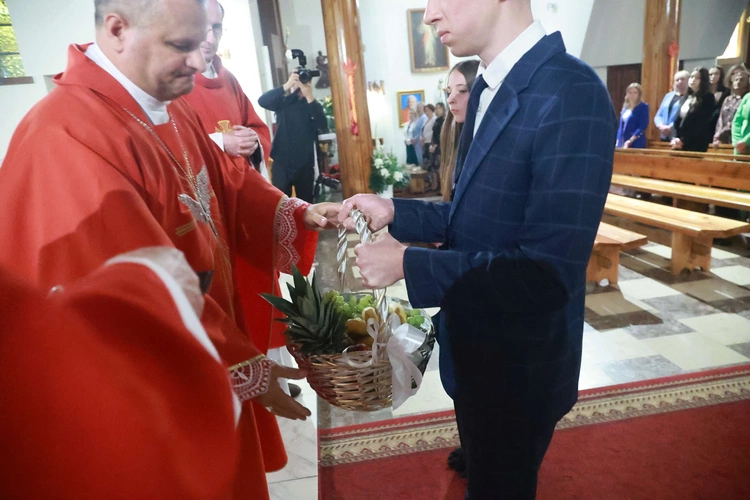 Bierzmowanie w Tęgoborzy