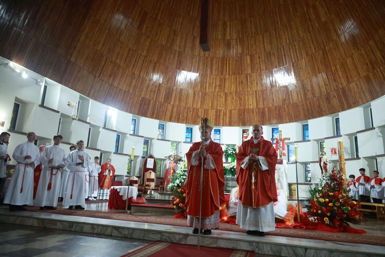 Bierzmowanie w Tęgoborzy