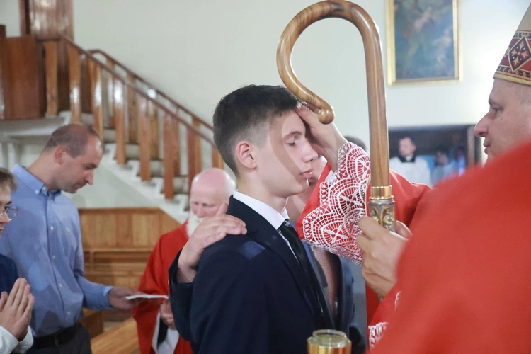 Bierzmowanie w Tęgoborzy