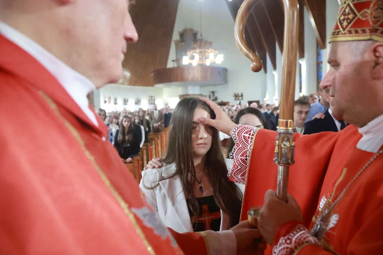 Bierzmowanie w Tęgoborzy