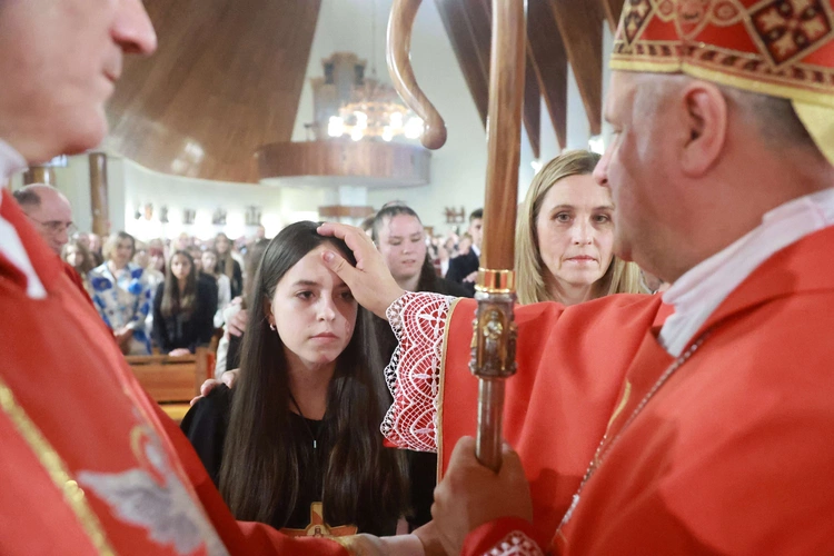 Bierzmowanie w Tęgoborzy