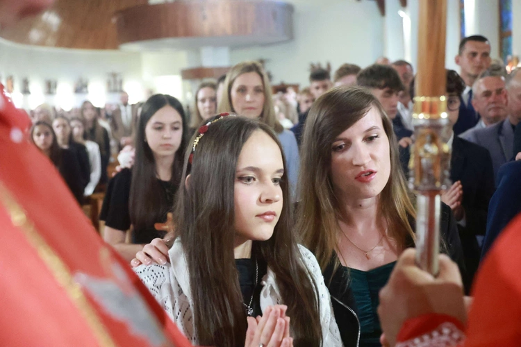 Bierzmowanie w Tęgoborzy