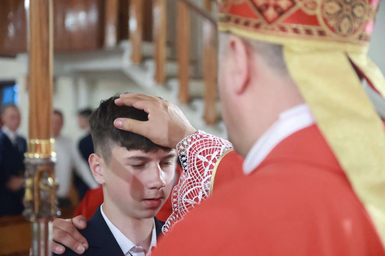 Bierzmowanie w Tęgoborzy