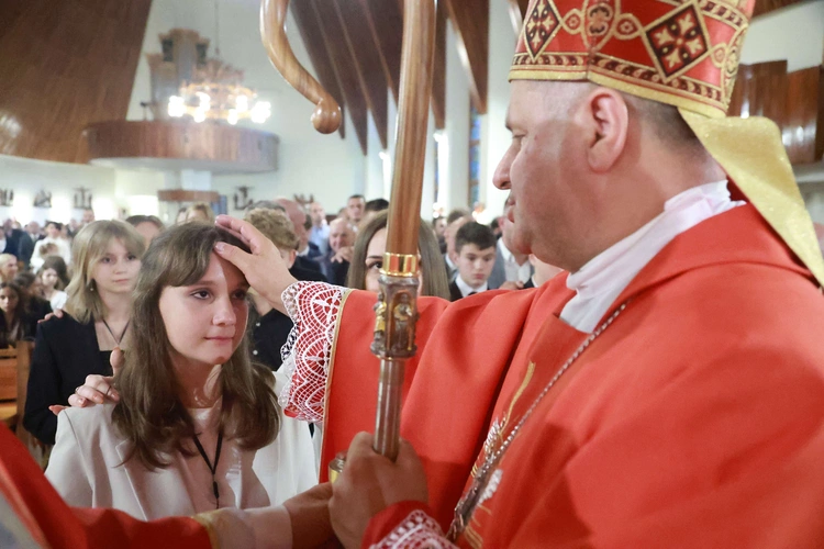 Bierzmowanie w Tęgoborzy