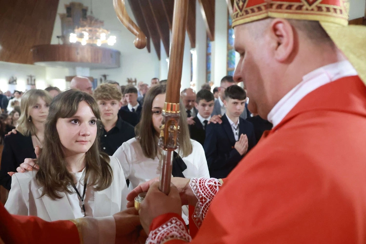 Bierzmowanie w Tęgoborzy