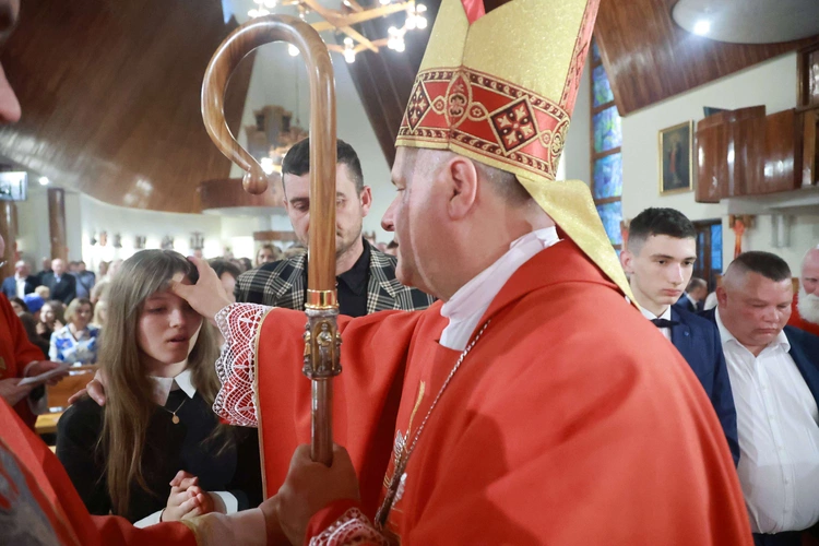 Bierzmowanie w Tęgoborzy