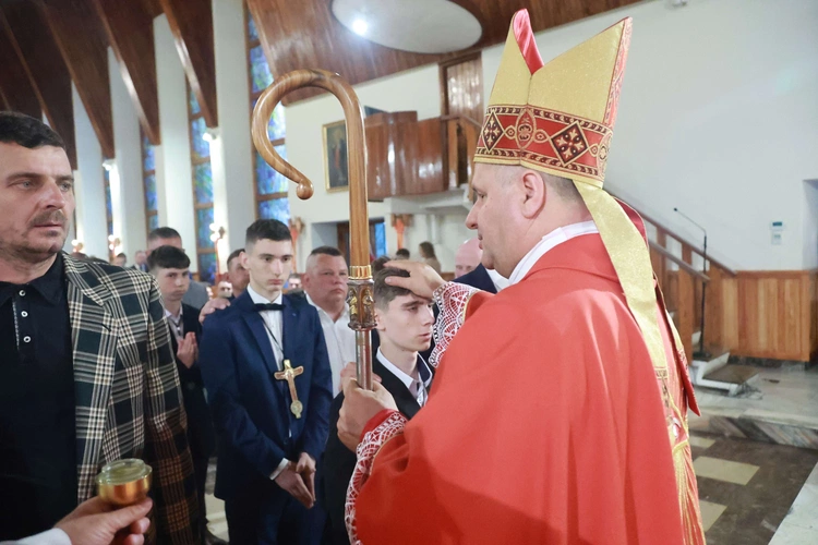 Bierzmowanie w Tęgoborzy