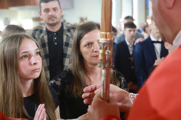 Bierzmowanie w Tęgoborzy