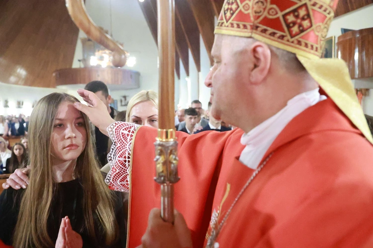 Bierzmowanie w Tęgoborzy