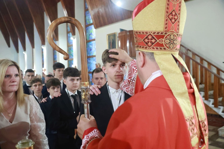 Bierzmowanie w Tęgoborzy