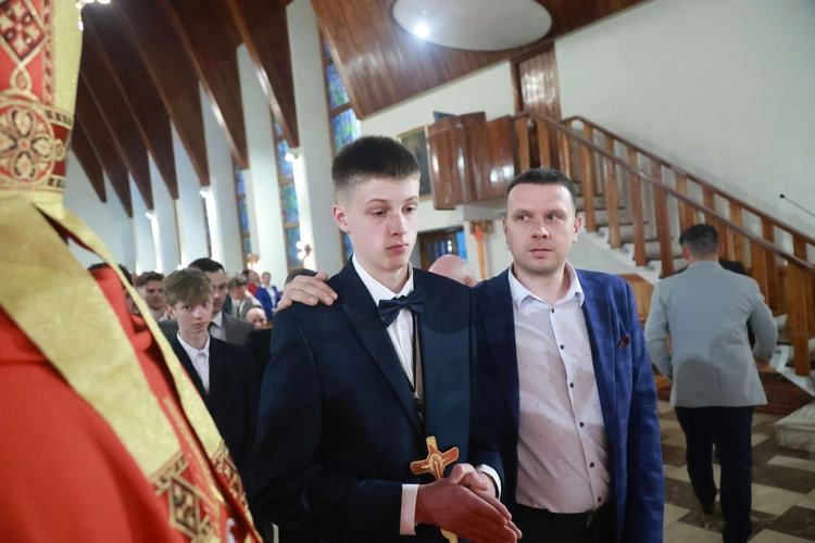 Bierzmowanie w Tęgoborzy