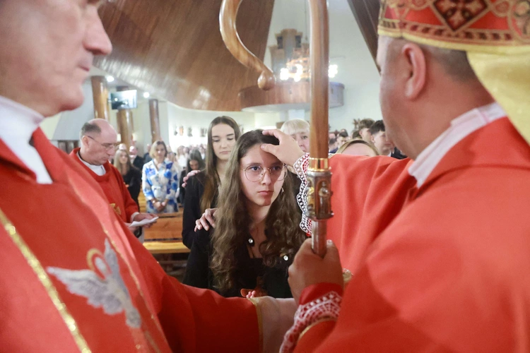 Bierzmowanie w Tęgoborzy
