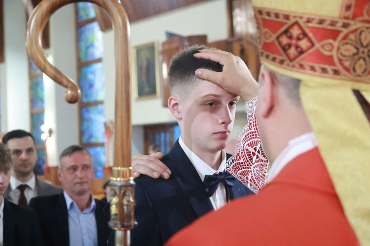 Bierzmowanie w Tęgoborzy