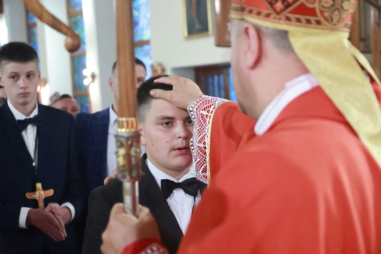 Bierzmowanie w Tęgoborzy