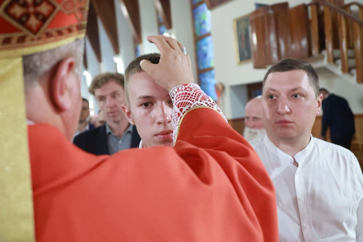 Bierzmowanie w Tęgoborzy