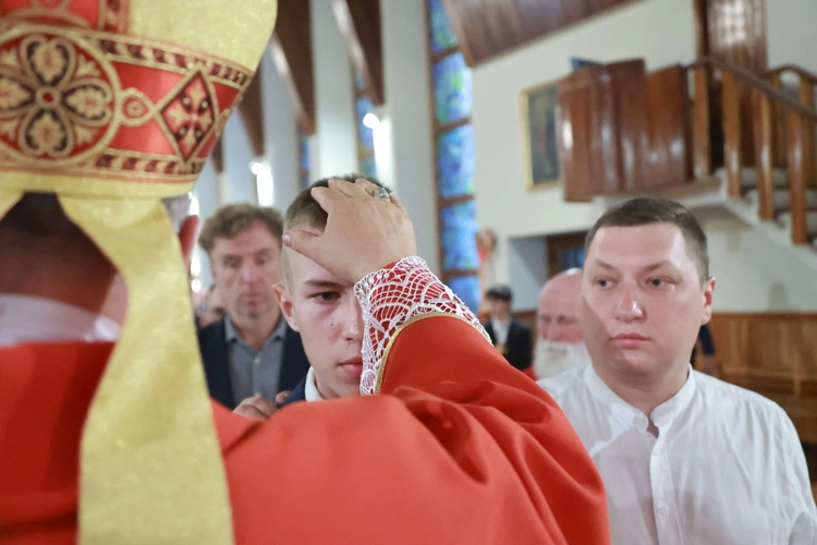 Bierzmowanie w Tęgoborzy