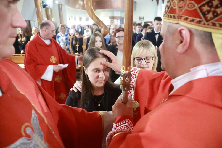 Bierzmowanie w Tęgoborzy