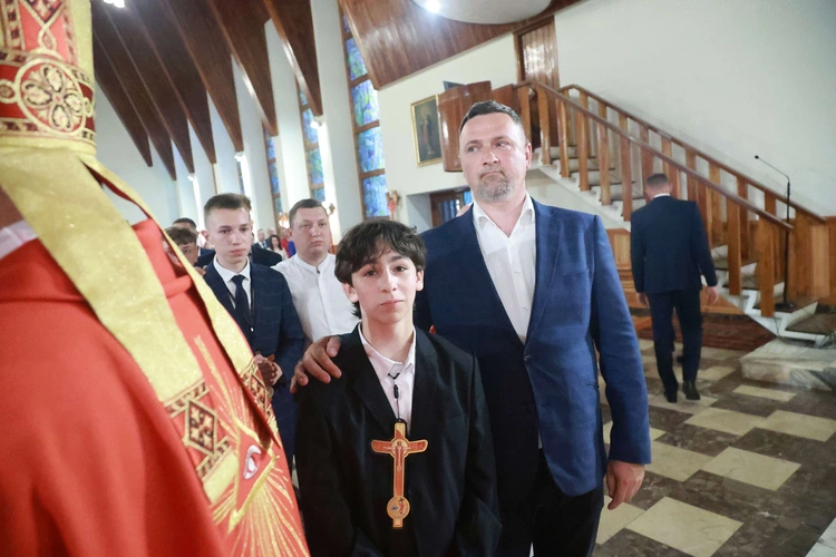 Bierzmowanie w Tęgoborzy