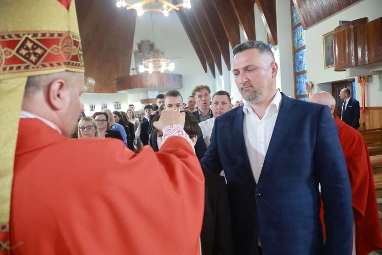 Bierzmowanie w Tęgoborzy