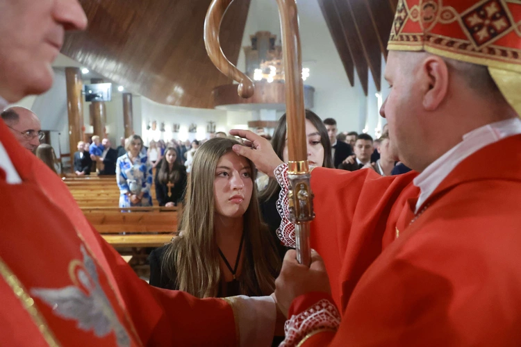 Bierzmowanie w Tęgoborzy