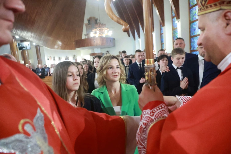 Bierzmowanie w Tęgoborzy