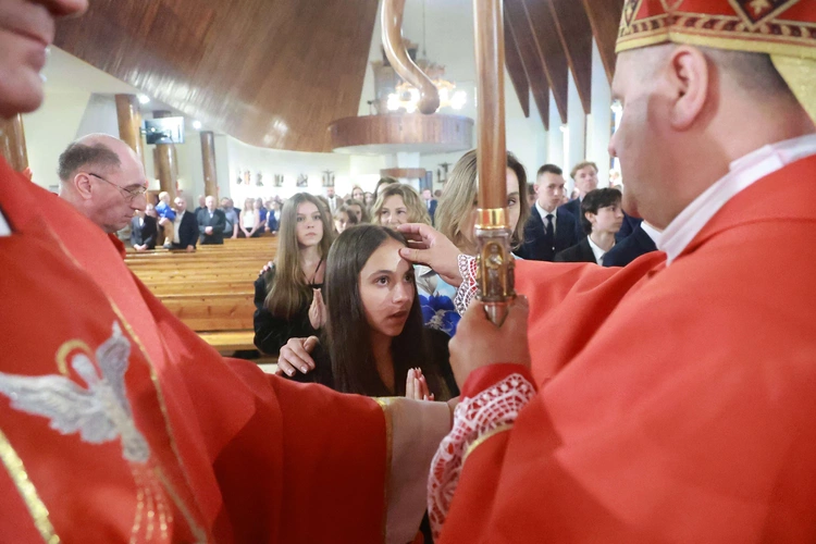 Bierzmowanie w Tęgoborzy